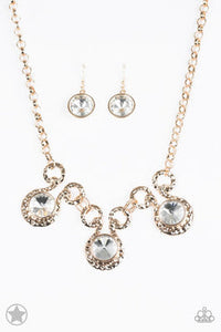 Paparazzi Accessories  - Hypnotized - Gold (Bling)Necklace