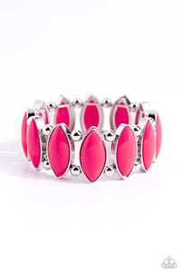 Paparazzi Accessories  - Cry Me A Rivera - Pink Bracelet