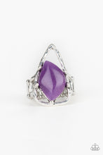 Load image into Gallery viewer, Paparazzi Accessories - Get The Point - Purple Ring
