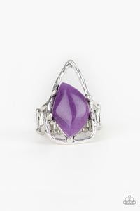 Paparazzi Accessories - Get The Point - Purple Ring