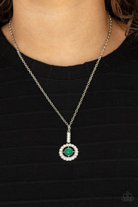 Paparazzi Accessories - Springtime Twinkle - Green Necklace