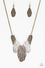 Load image into Gallery viewer, Paparazzi Accessories - A New Discovery - Brass (Multi) Necklace
