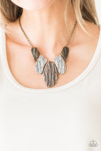 Load image into Gallery viewer, Paparazzi Accessories - A New Discovery - Brass (Multi) Necklace
