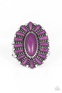 Paparazzi Accessories - Cactus Cabana - Purple Ring