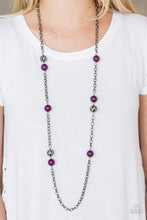 Load image into Gallery viewer, Paparazzi Accessories - Fashion Fad - Purple Necklace
