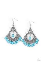Load image into Gallery viewer, Paparazzi Accessories - Lyrical Luster - Blue Earrings
