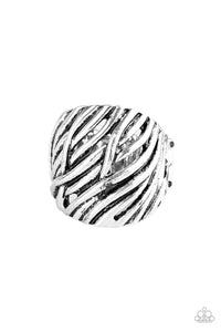 Paparazzi Accessories - Really Riveting - Silver Ring