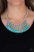 Load image into Gallery viewer, Paparazzi Accessories  - Rural Revival - Turquoise (Blue) Necklace
