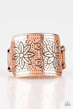 Load image into Gallery viewer, Paparazzi Accessories - Wild Meadows - Copper Ring

