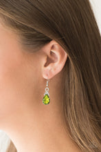 Load image into Gallery viewer, Paparazzi Accessories - 5th Avenue Fireworks - Green Earrings
