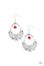 Load image into Gallery viewer, Paparazzi Accessories  - Garden Society - Red Earrings
