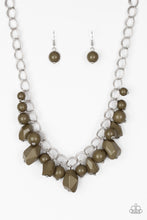Load image into Gallery viewer, Paparazzi Accessories - Gorgeously Globetrotter - Green Necklace
