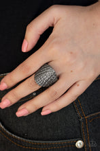 Load image into Gallery viewer, Paparazzi Accessories - Metal Jungle - Black (Gunmetal) Ring
