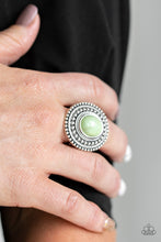 Load image into Gallery viewer, Paparazzi Accessories  - Terra Terrain - Green Ring
