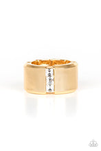 Load image into Gallery viewer, Paparazzi Accessories - The Graduate - Men&#39;s Gold Ring
