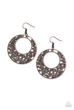 Load image into Gallery viewer, Paparazzi Accessories  - Wistfully  Winchester - Copper Earrings
