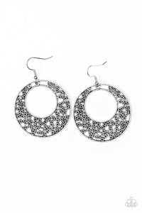 Paparazzi Accessories  - Wistfully Winchester - Silver Earrings
