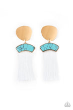 Load image into Gallery viewer, Paparazzi Accessories  - Insta Inca - Turquoise (Blue) Earrings
