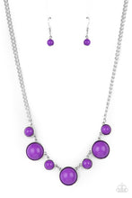 Load image into Gallery viewer, Paparazzi Accessories - Prismatically Poptastic - Purple Necklace
