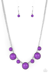 Paparazzi Accessories - Prismatically Poptastic - Purple Necklace