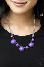 Load image into Gallery viewer, Paparazzi Accessories - Prismatically Poptastic - Purple Necklace
