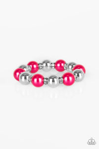 Paparazzi Accessories - So Not Sorry - Pink Bracelet