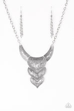 Load image into Gallery viewer, Paparazzi Accessories  - Texas Temptress - Silver Necklaces
