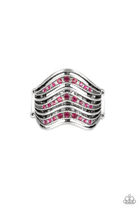 Paparazzi Accessories - Fashion Finance - Pink Ring