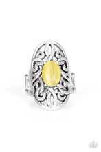 Load image into Gallery viewer, Paparazzi Accessories  - Gleam Big - Yellow Ring
