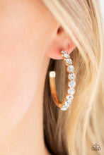 Load image into Gallery viewer, Paparazzi Accessories  - My Kind Of Shine - Gold Earrings
