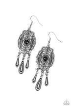 Load image into Gallery viewer, Paparazzi Accessories - Natural Native - Black Earrings
