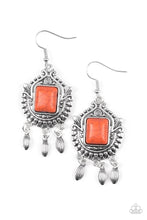Load image into Gallery viewer, Paparazzi Accessories - Open Pastures - Orange Earrings
