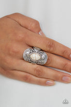 Load image into Gallery viewer, Paparazzi Accessories  - Oracle Oasis - White Ring
