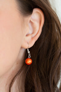 Paparazzi Accessories - Rockin Rockette - Orange Necklace