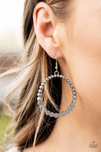 Paparazzi Accessories - Rustic Society - Silver Earrings