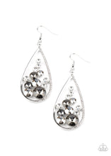 Load image into Gallery viewer, Paparazzi Accessories - Tempest Twinkle - Silver Earrings
