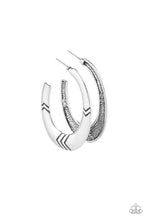 Load image into Gallery viewer, Paparazzi Accessories - Tribe Pride - Silver Earrings
