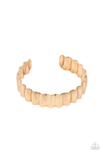 Load image into Gallery viewer, Paparazzi Accessories - Across The Heir Waves - Gold Bracelet

