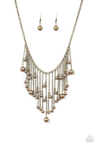 Paparazzi Accessories - Catwalk Champ - Brass Necklace