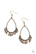 Load image into Gallery viewer, Paparazzi Accessories - Country Charm - Brass Earrings
