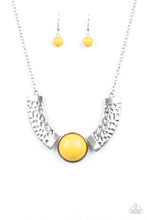 Load image into Gallery viewer, Paparazzi Accessories - Egyptian Spell - Yellow Necklace

