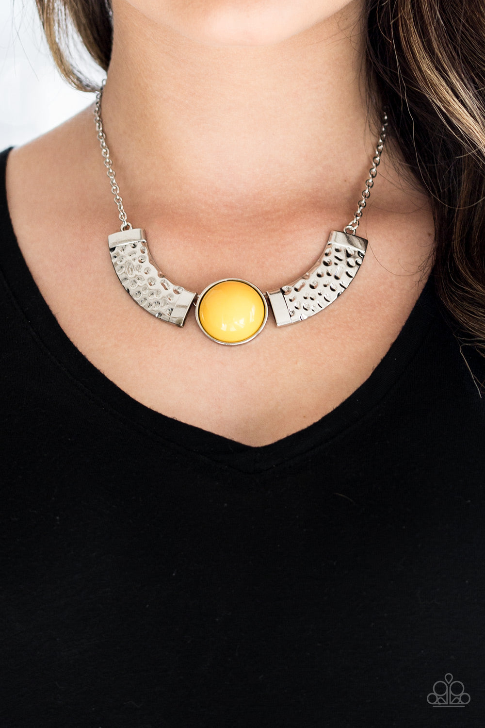 Paparazzi Accessories - Egyptian Spell - Yellow Necklace