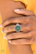 Load image into Gallery viewer, Paparazzi Accessories - Please And Thank You - Green Ring
