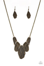 Load image into Gallery viewer, Paparazzi Accessories - A New Discovery - Brass Necklace
