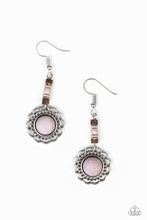 Load image into Gallery viewer, Paparazzi Accessories - Desert Bliss - Silver (Gray) Earrings
