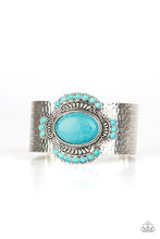 Load image into Gallery viewer, Paparazzi Accessories - Canyon Crafted - Blue (Turquoise) Bracelet
