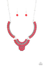 Load image into Gallery viewer, Paparazzi Accessories - Omega Oasis - Red Necklace
