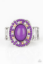 Load image into Gallery viewer, Paparazzi Accessories - Colorfully Rustic - Purple Ring
