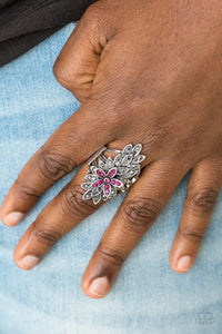 Paparazzi Accessories - Formal Floral - Pink Ring