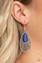 Load image into Gallery viewer, Paparazzi Accessories - Glowing Tranquility - Blue Earrings
